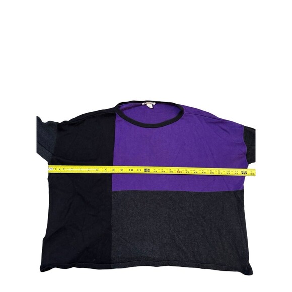 Eileen Fisher‎ Tencel Organic Cotton Silk Bateau Neck Box Top Size Small - Picture 4 of 6